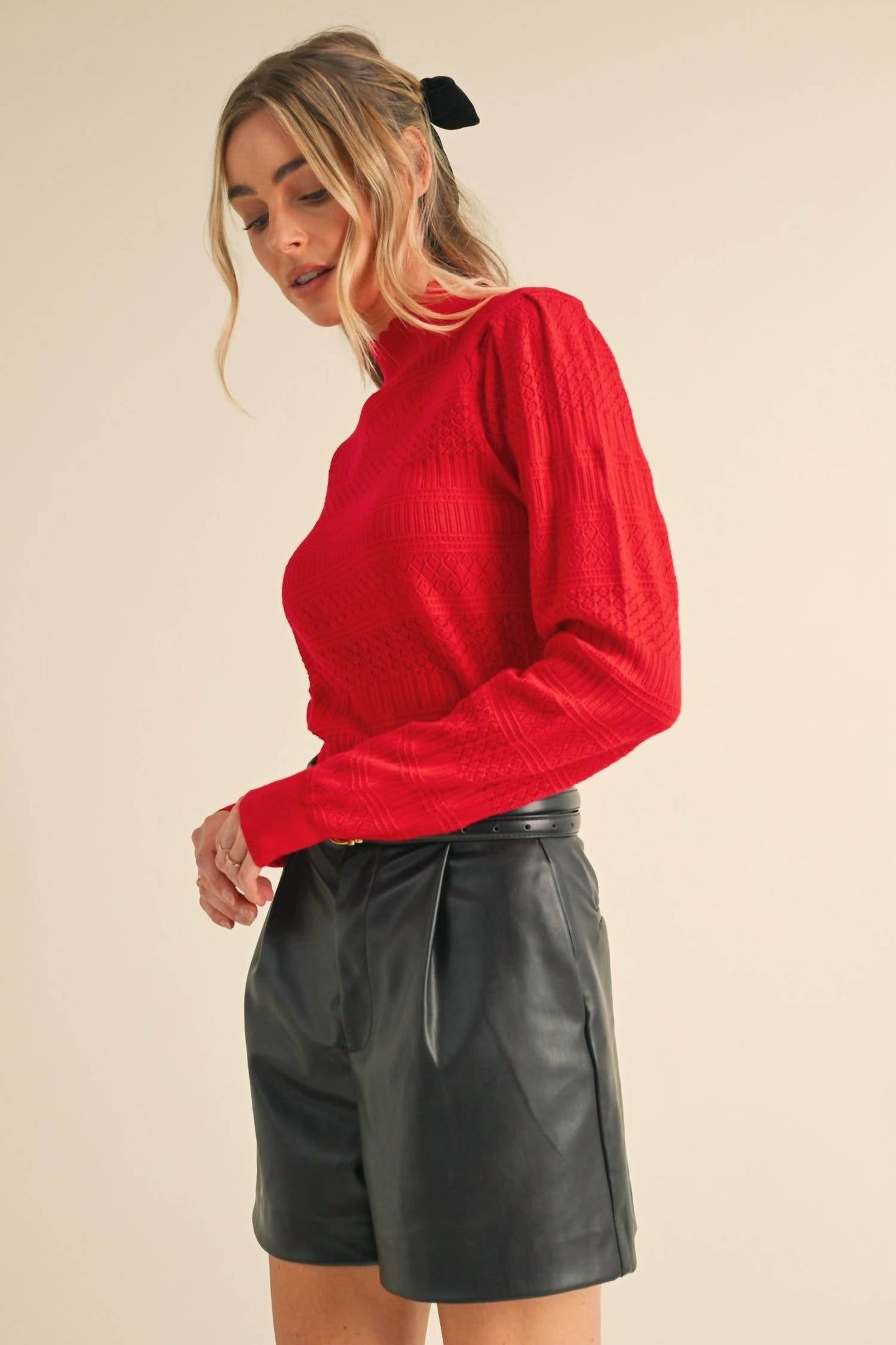 &Merci - Pointelle Elegance Sweater