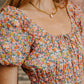 Love The Label - Nicola Floral Pattern Mini Dress