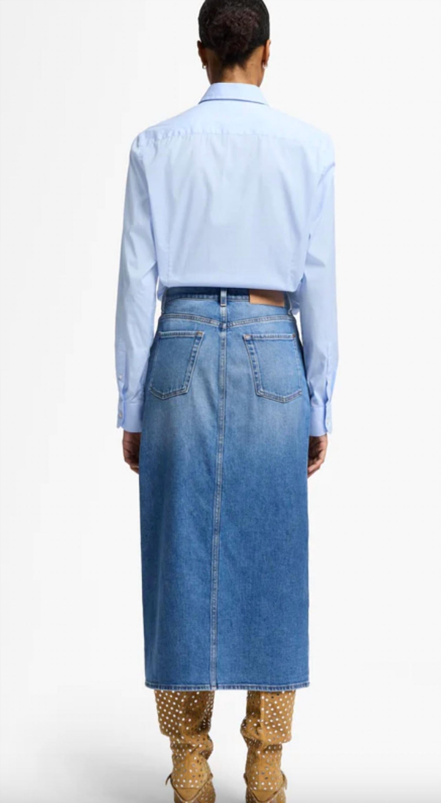 7 For All Mankind - Libby Denim Skirt