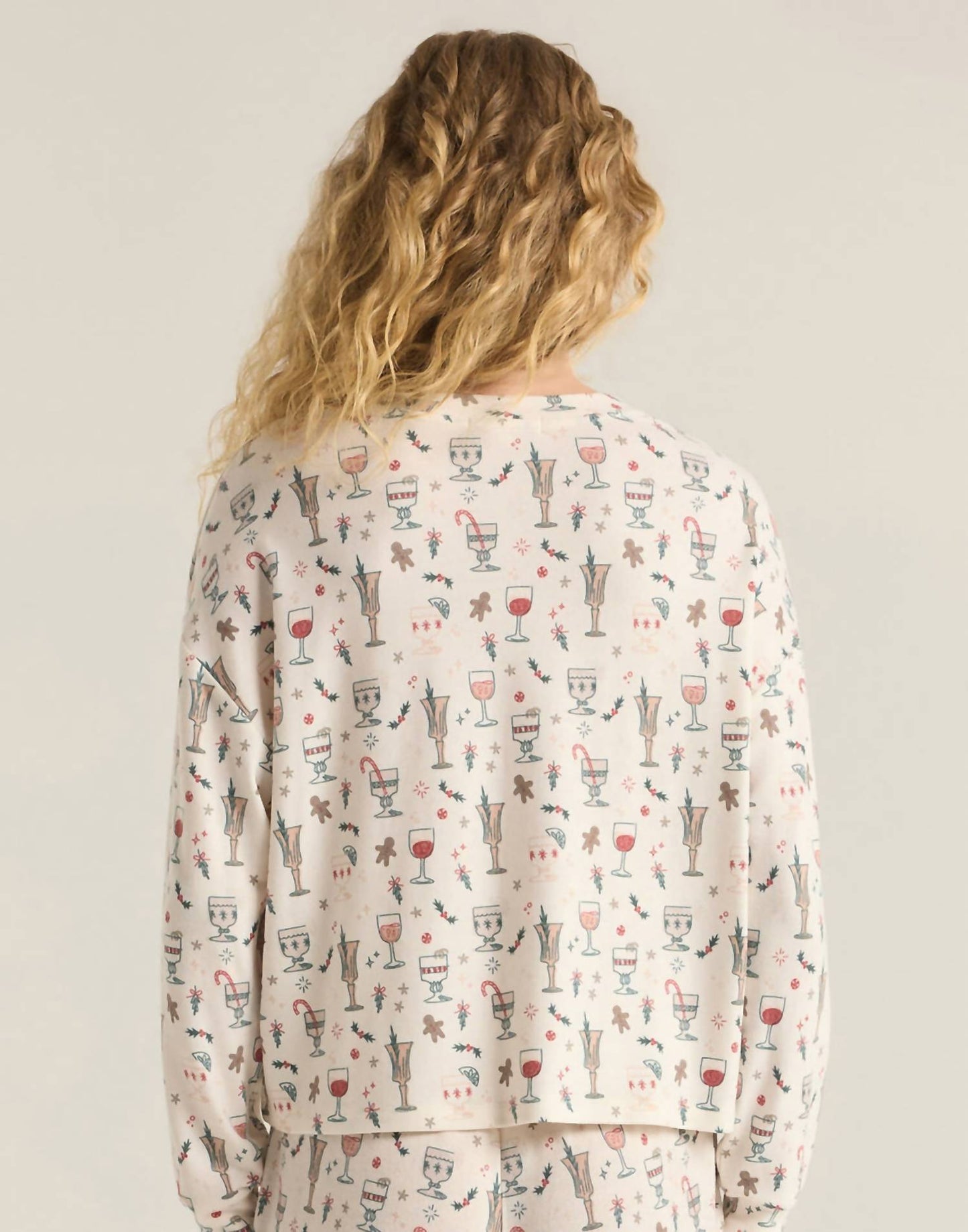 Z Supply - Holiday Spirits Long Sleeve Tee
