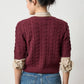 Lilla P - Short Sleeve Cardigan Sweater