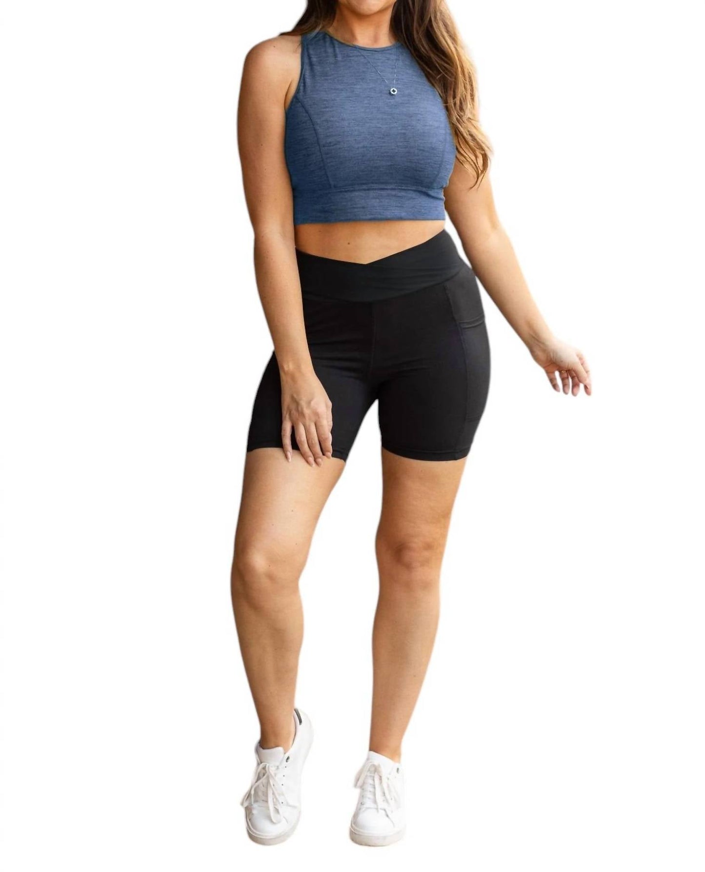Julia Rose - Biker Short with Pocket