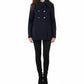 Coffeeshop - Double Breasted Knit Collar Military Jacket