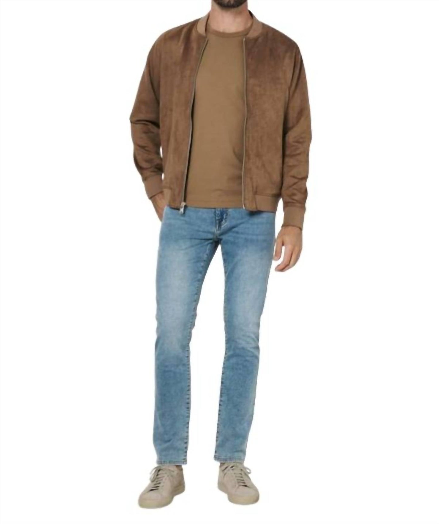 7Diamonds - Evolution Suede Bomber Jacket