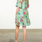 Thml - Hibiscus Puff Sleeve Floral Dress
