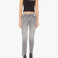 Mother - The Insider Crop Pointy Fray Jeans