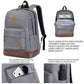Ebox Classic Travel Backpack with Laptop Sleeve and Tablet Storage 15.6"