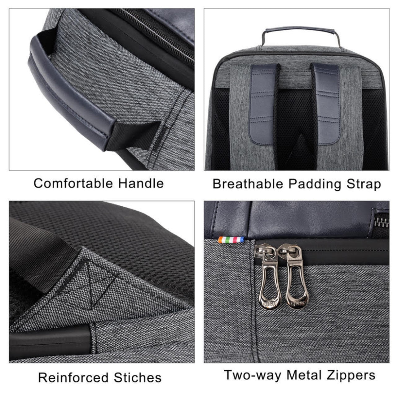 Ebox Classic Travel Backpack with Laptop Sleeve and Tablet Storage 15.6"