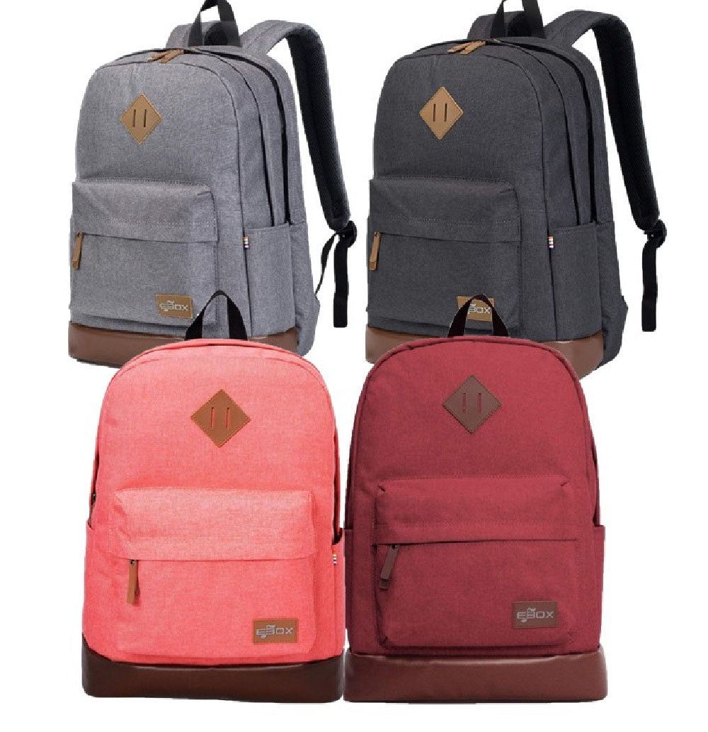 Ebox Classic Travel Backpack with Laptop Sleeve and Tablet Storage 15.6"