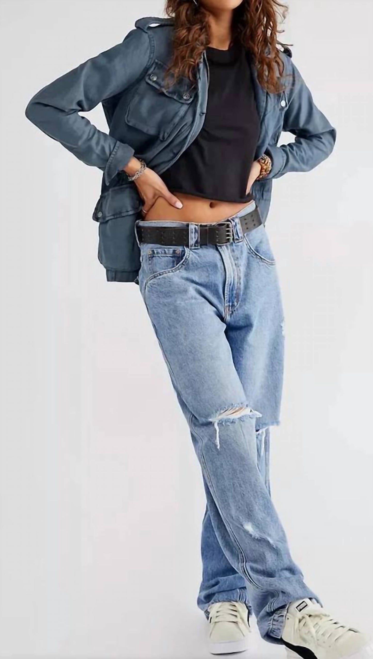 Free People - Not My Brothers Surplus Jacket