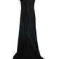Michael Kors - Women's Sequin Mermaid Front Twist Evening Gown