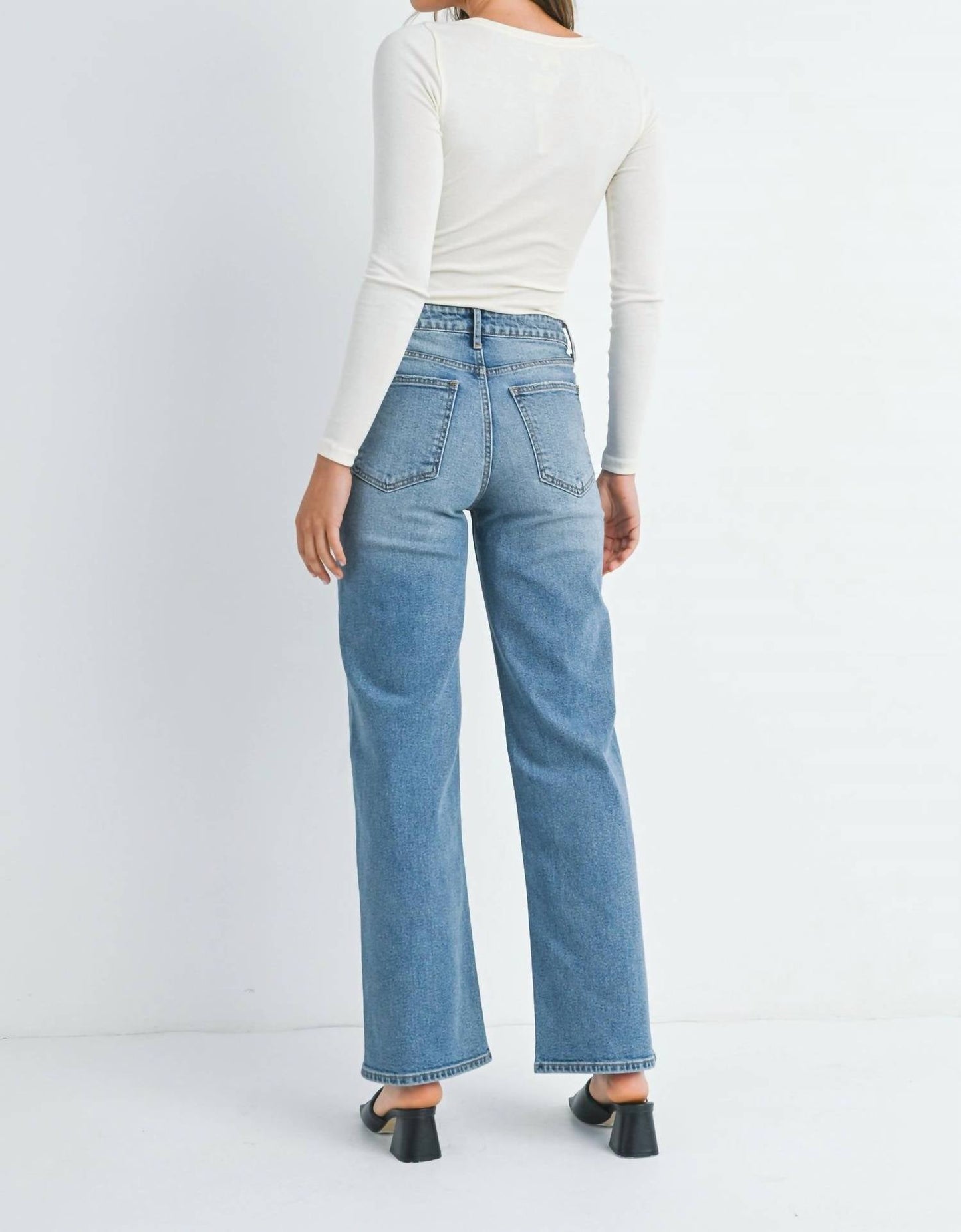 Jbd. - High Rise Straight Leg Jeans