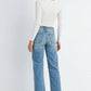 Jbd. - High Rise Straight Leg Jeans