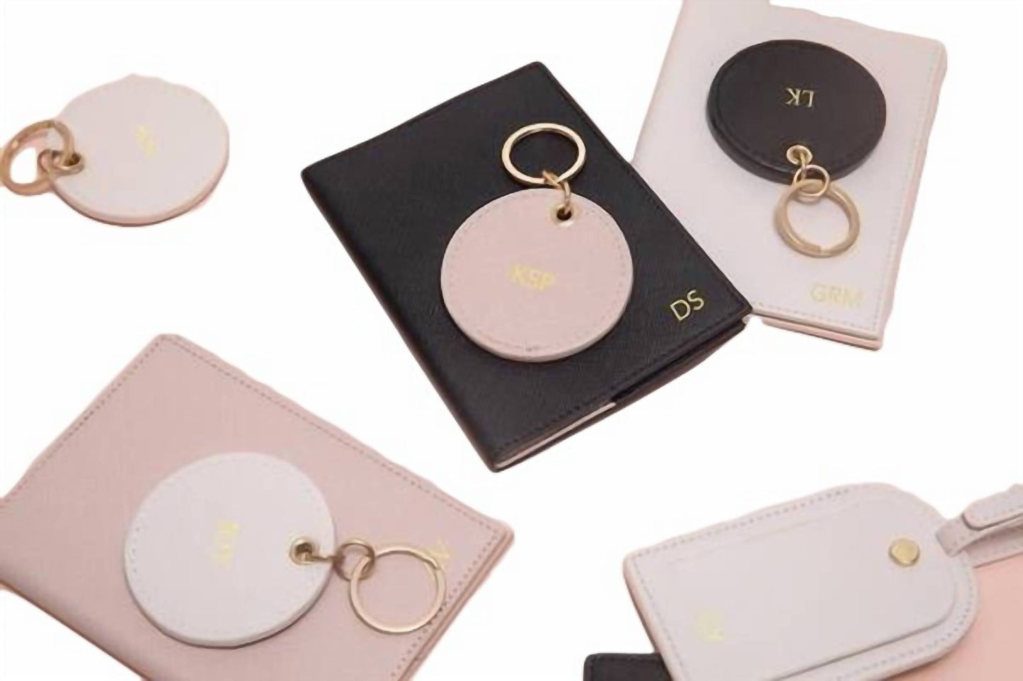 Harper James - Lynne Round Keychain