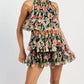 En Saison - Eden Tiered Pleated Romper