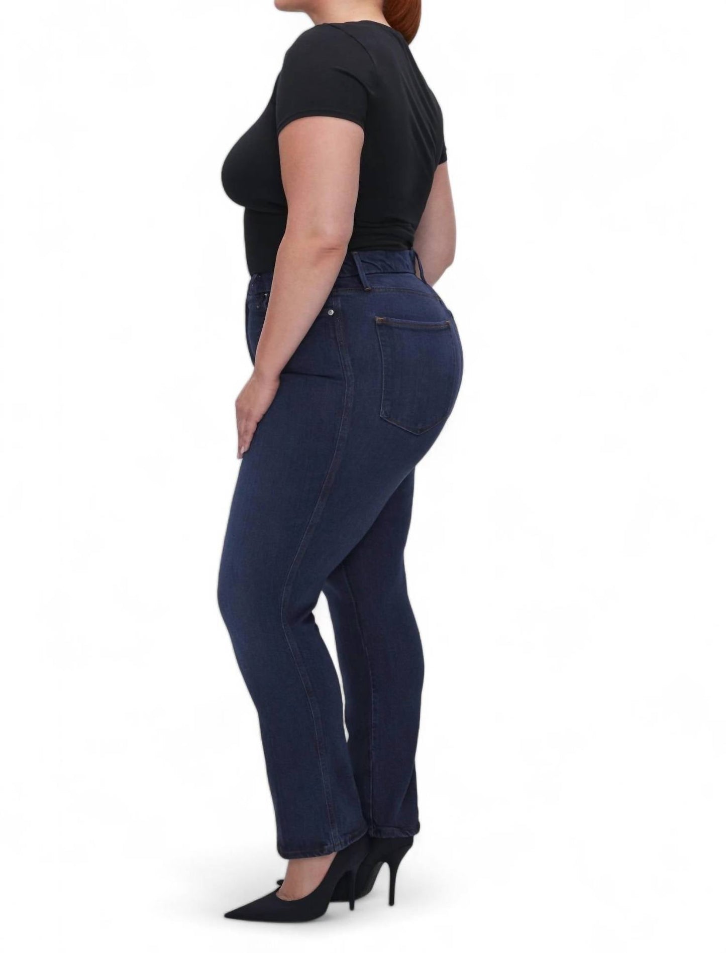 Good American - GOOD CURVE STRAIGHT JEAN