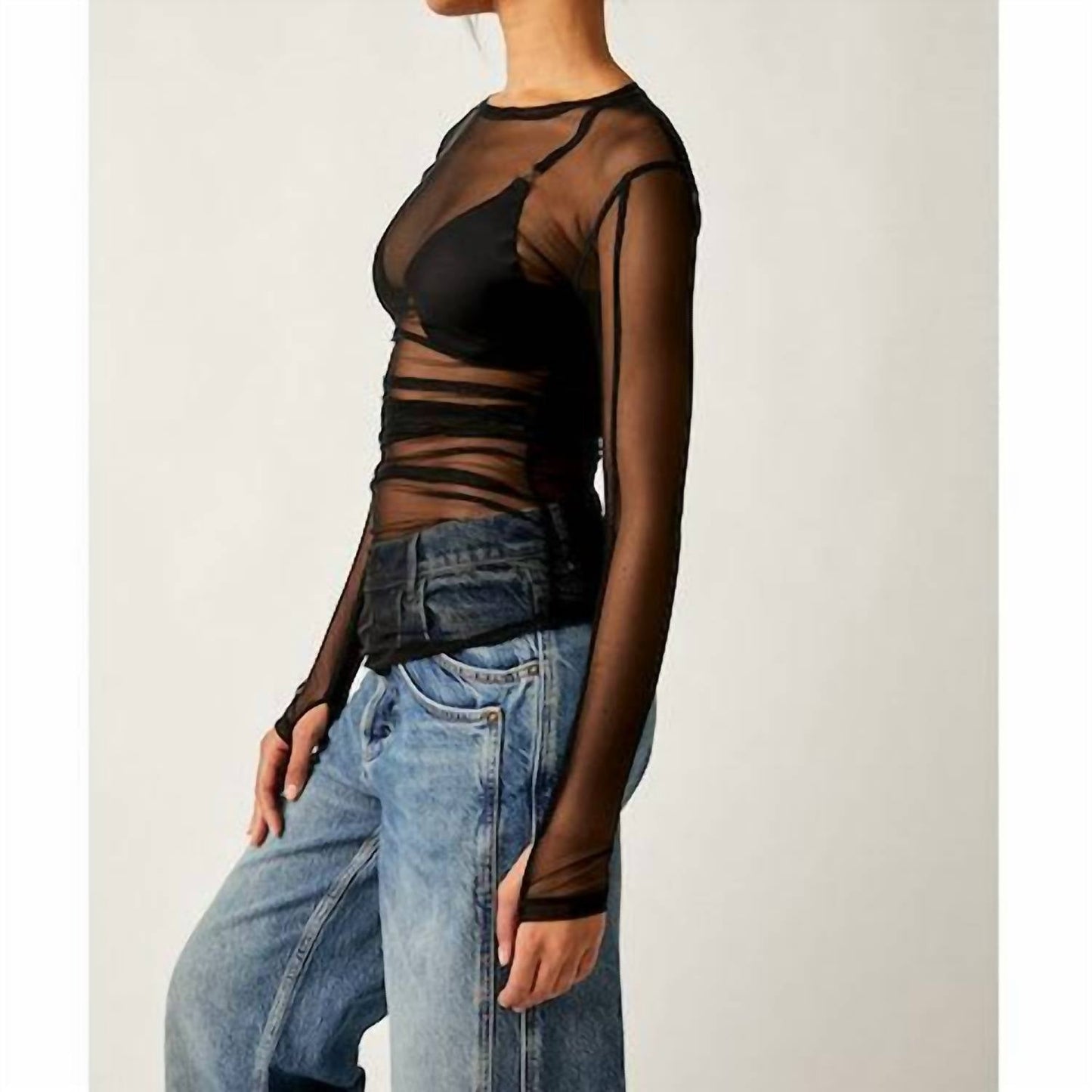 Free People - Last Layer Long Sleeve Top