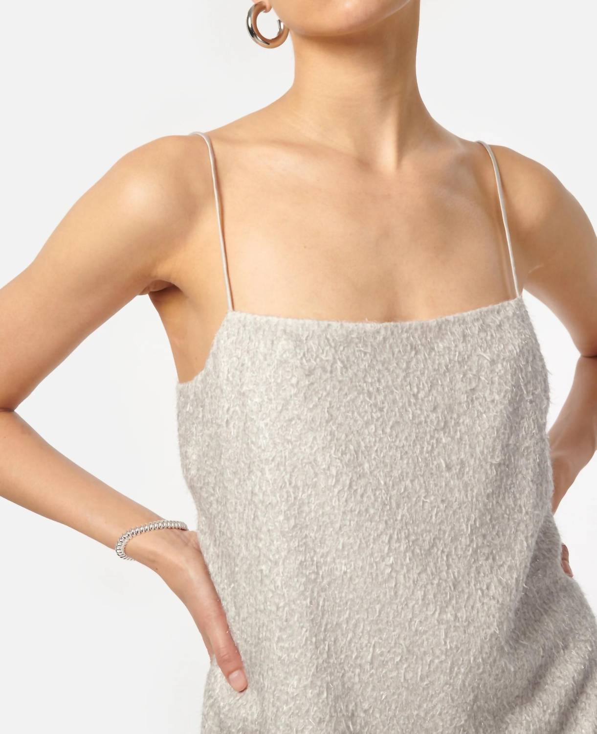 Cami Nyc - Rin Metallic Chiffon Dress