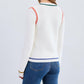 Fdj - Tipping Cotton Cardigan