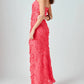 2.7 August Apparel - Juliette Ruffled Maxi Dress