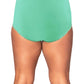 On The Plus Side - Plus Size Lace Trim Cotton Jersey Panties