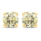 1.02 Carat Genuine LB Diamond 14K Yellow Gold Earrings