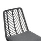 DEJA Chair 2PCS with 2 Cushions, Gray