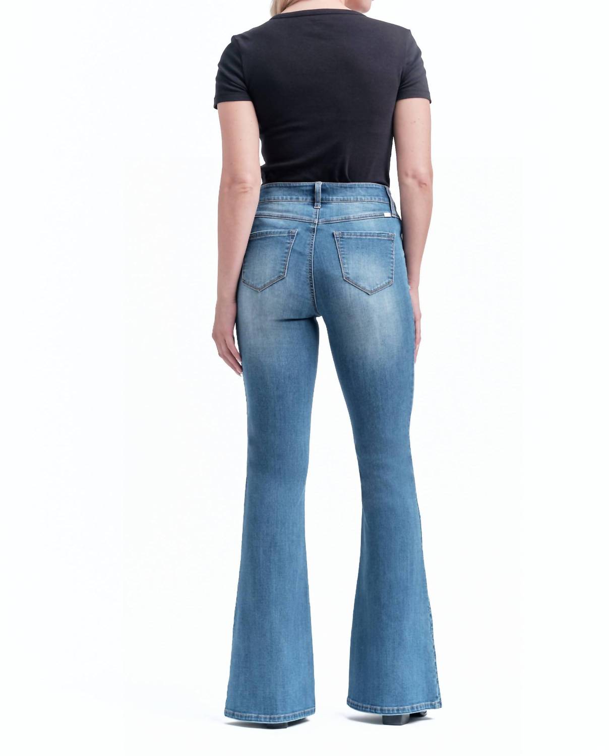 1822 Denim - Mid-rise Flare Jean