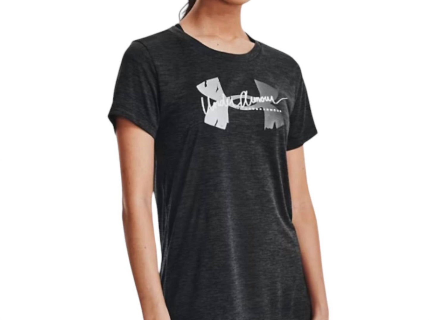 Under Armour - Tech Twist Script Logo Tee