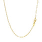 14K Yellow Gold Fine Paperclip Chain (1.5mm)