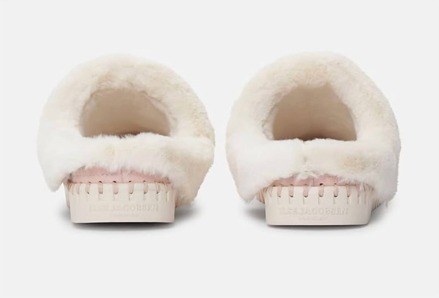 Ilse Jacobsen - Women's Tulip Faux Fur Trimmed Slippers