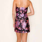 B.Right - Floral Jacquard Lurex Bodycon Dress