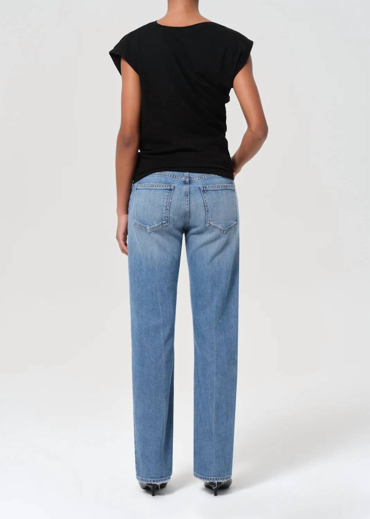 Agolde - Low Rise Slim Stretch Jeans