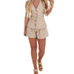 Mustard Seed - Bold Move V-neck Romper