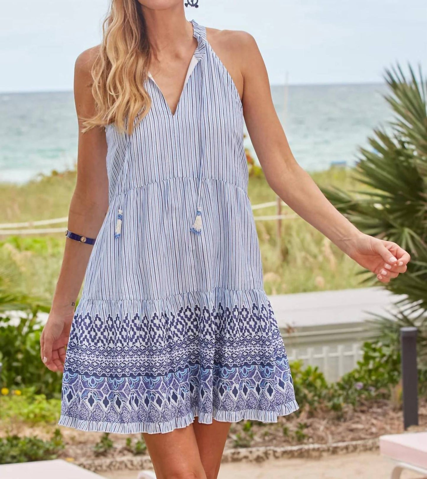 Cabana Life - Sleeveless tiered dress