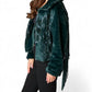 Buddylove - Skylar Fringe Faux Fur Jacket