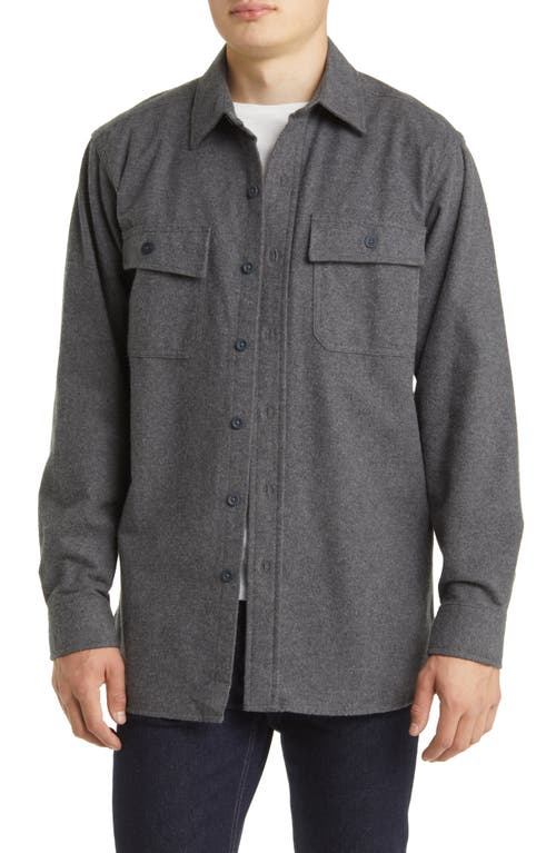 llbean-mens-traditional-fit-chamois-button-up-shirt-charcoal-gray