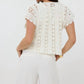 Esqualo - Cropped Knit Top
