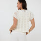 Esqualo - Cropped Knit Top