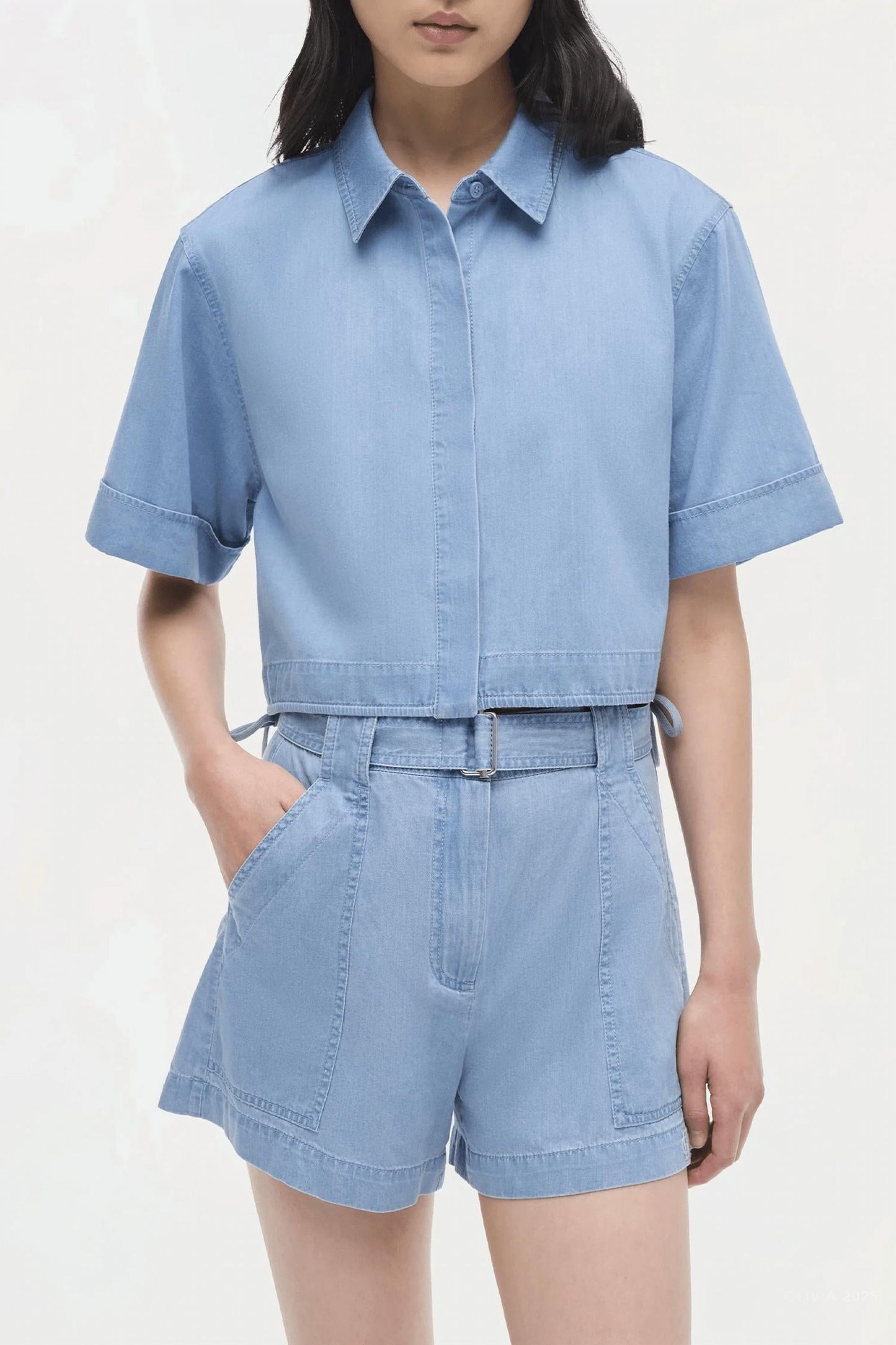 Simkhai - Lourie Belted Shorts