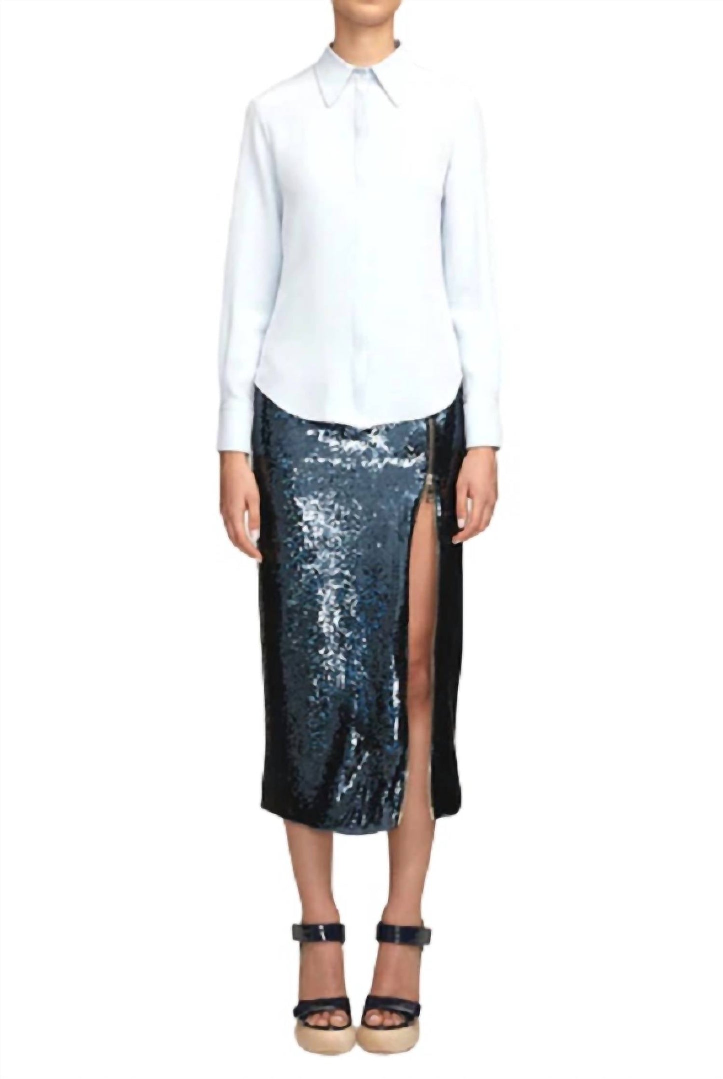 Brandon Maxwell - Spence Button Down