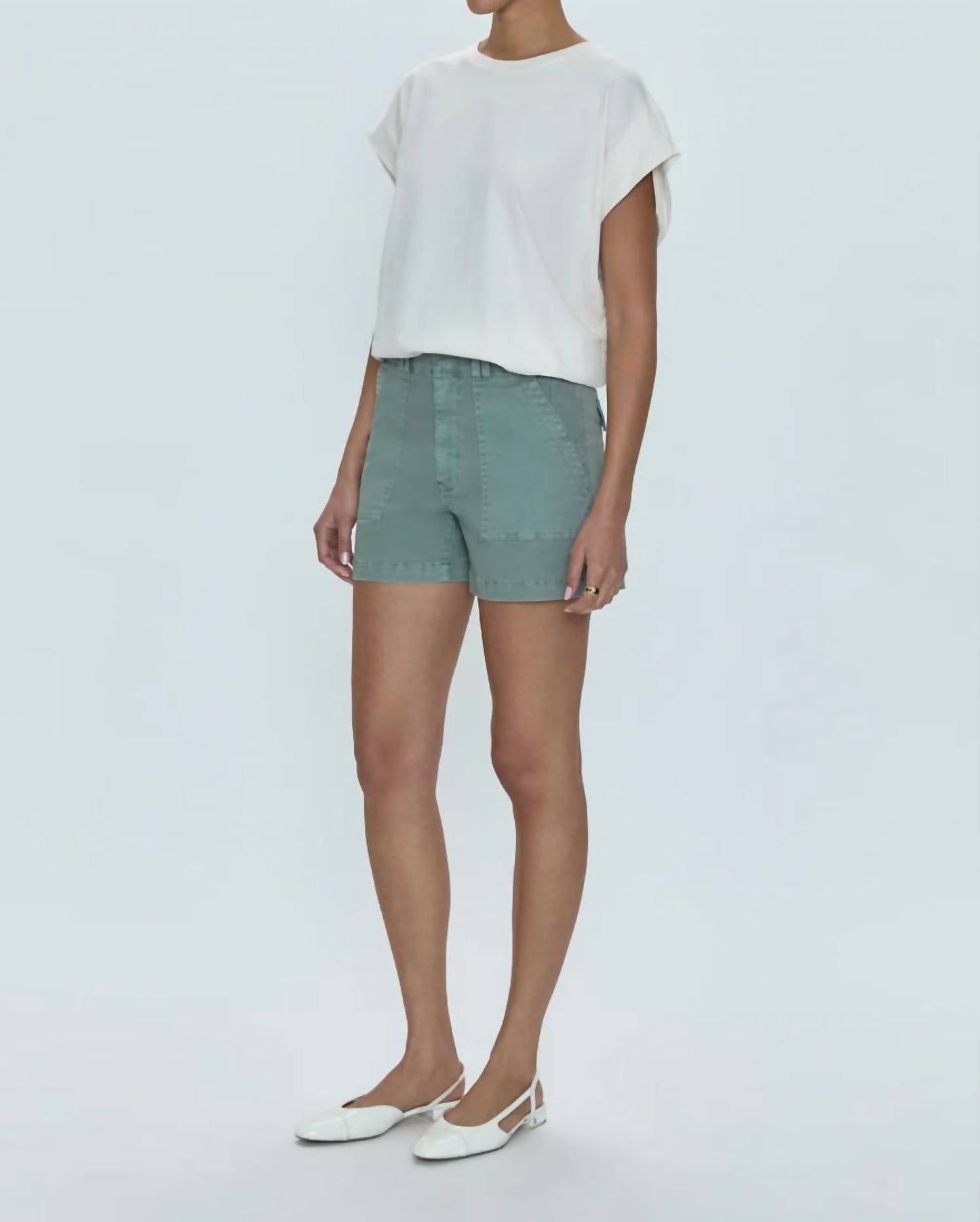 Pistola - Marissa High Rise Utility Shorts