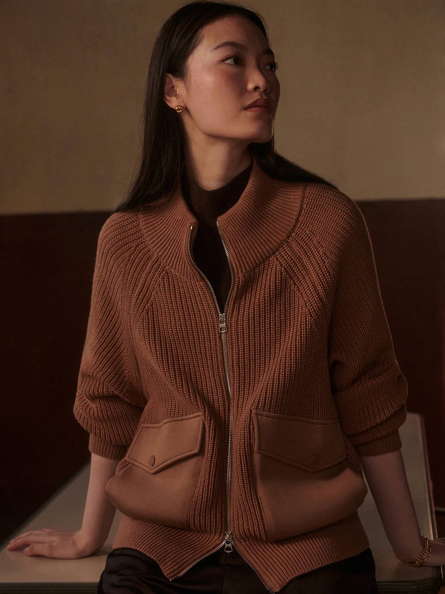 Varley - Tessa Knit Jacket