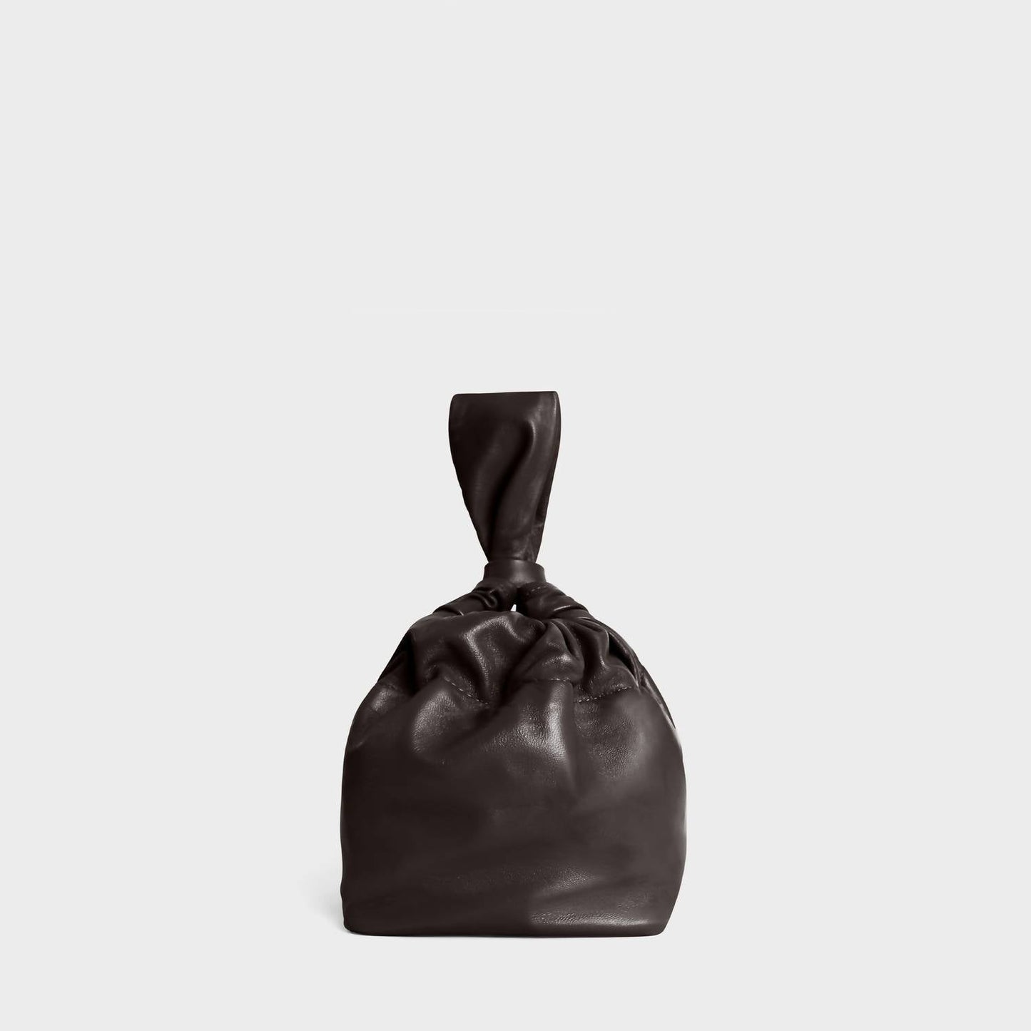 Lemiz - Women's Mariposa Twist Clutch Leather Handbag