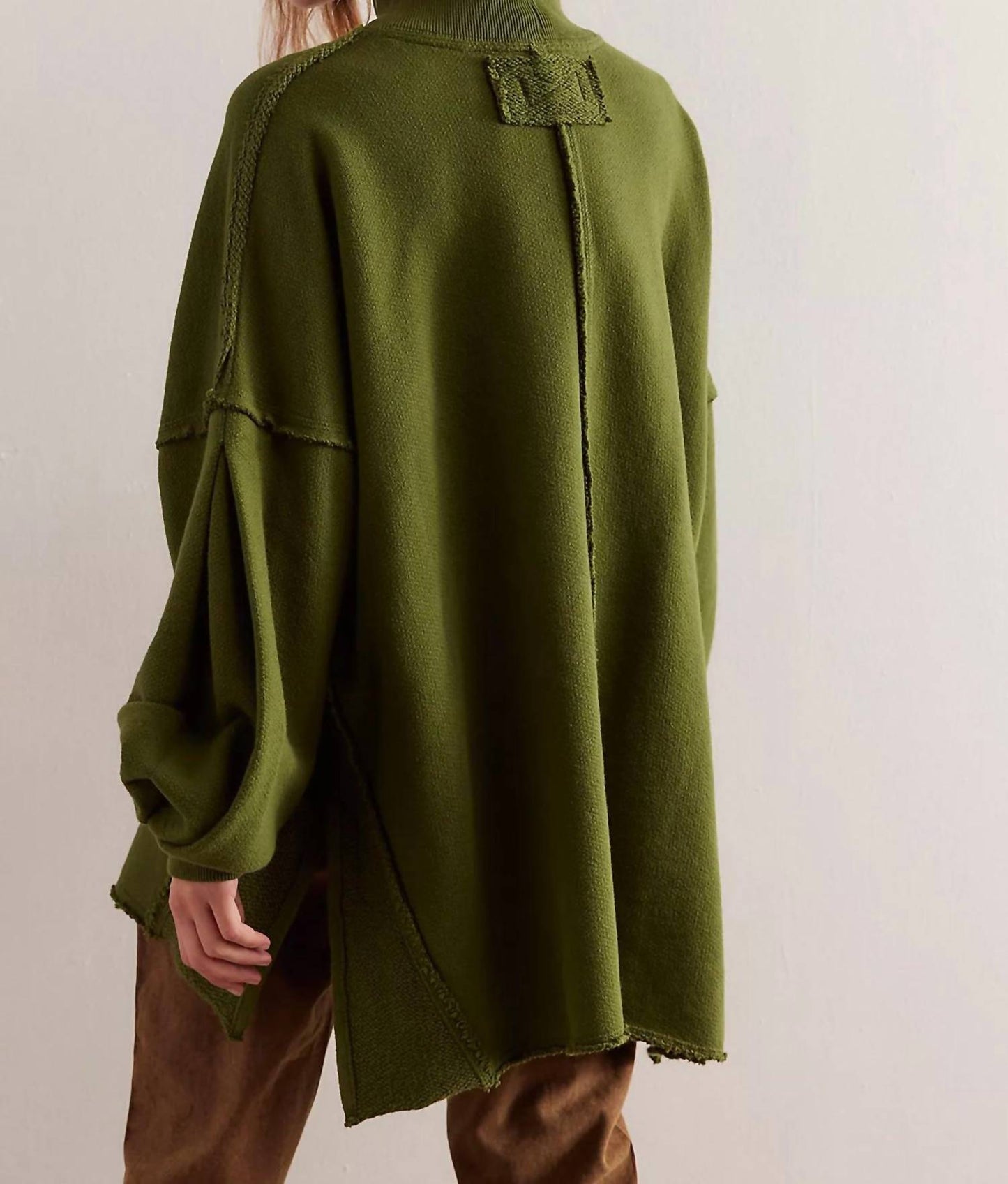 Free People - Wonderful Pullover Mock Neck Sweater