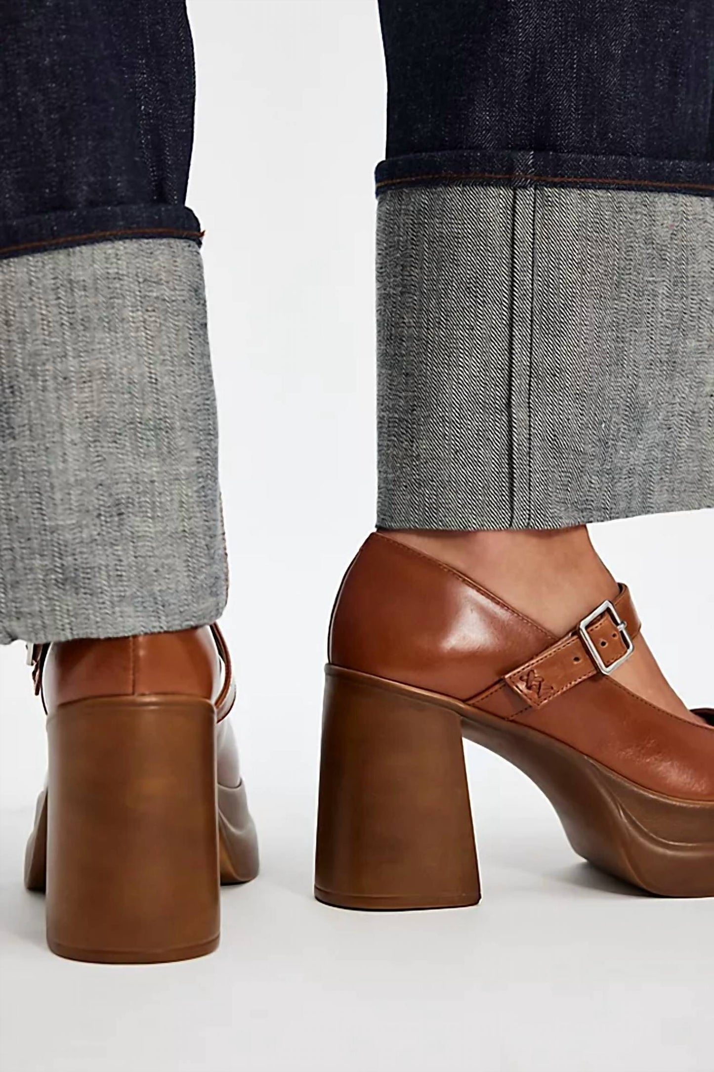 Free People - Women's Marais Mary Jane Heeled Shoes