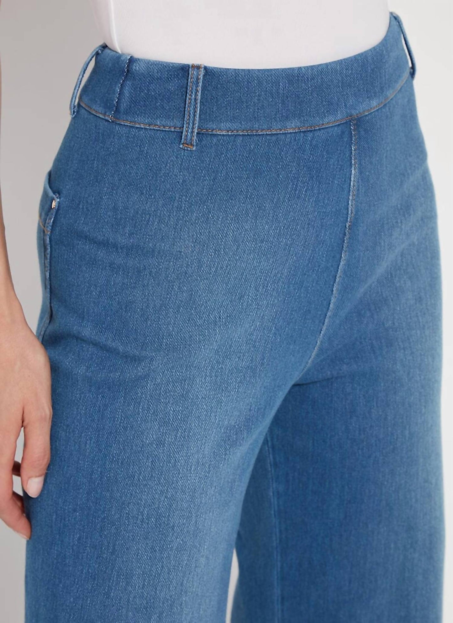 Lysse - Erin Hi Waist Wide Leg Denim Pant