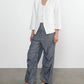 Enza Costa - Supima Baby Rib Cropped Fitted U Tank