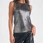 Elan - Metallic Sleeveless Sweater