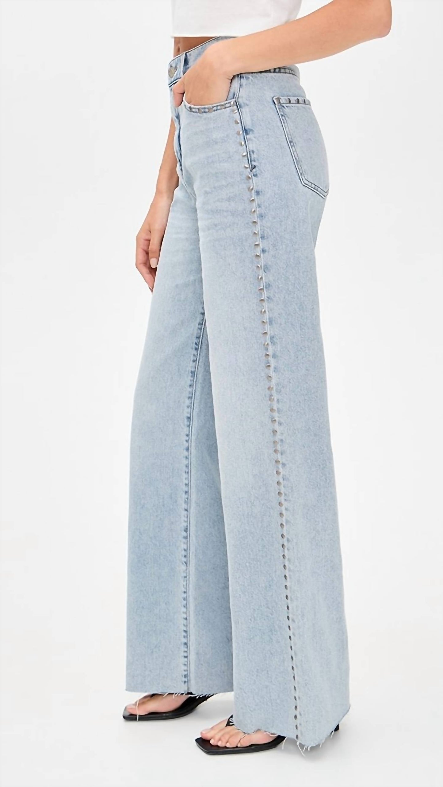 Daze - Far Out Wide Leg Jeans